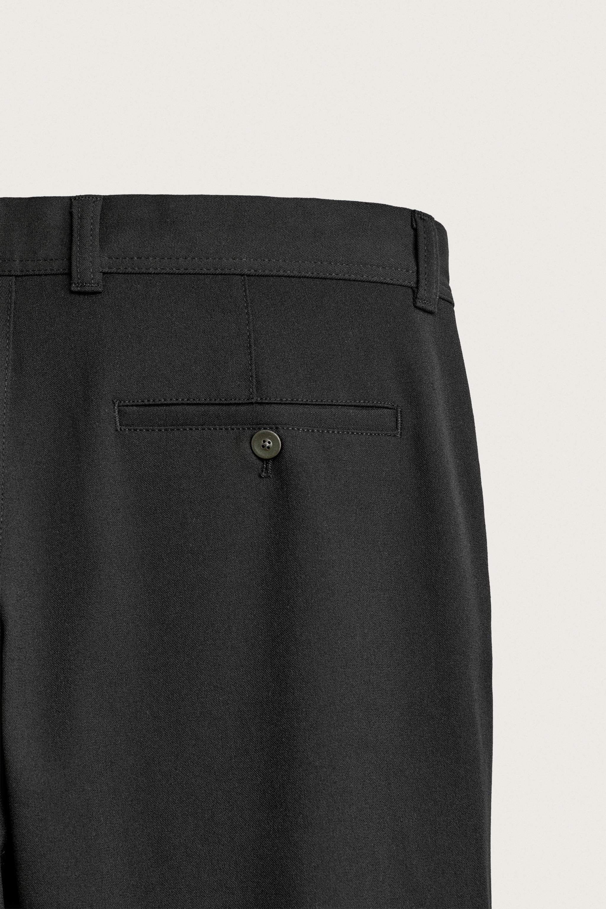 COMFORT STRUCTURED CHINO PANTS